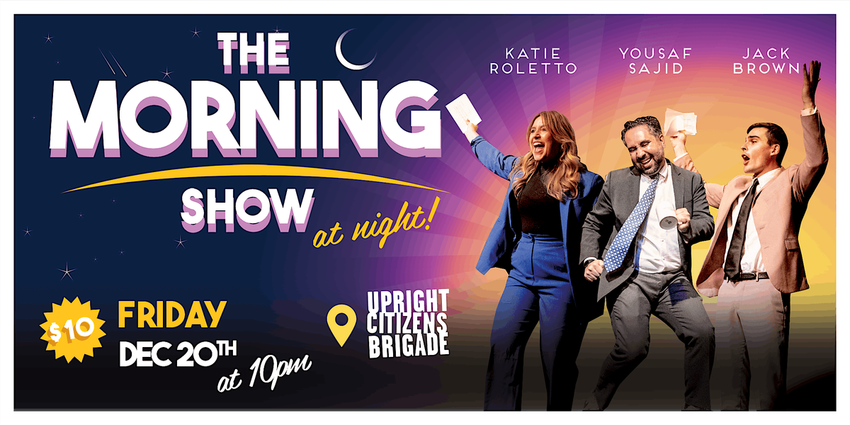 The Morning Show at Night, Live and LIVESTREAMED!