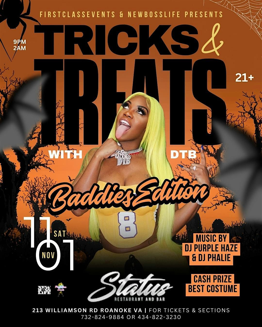 Halloween V starring Diamond the Body \u201c Baddies Edition\u201d