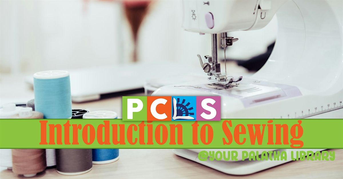 Introduction to Sewing at the Palatka Library - Dish Towels
