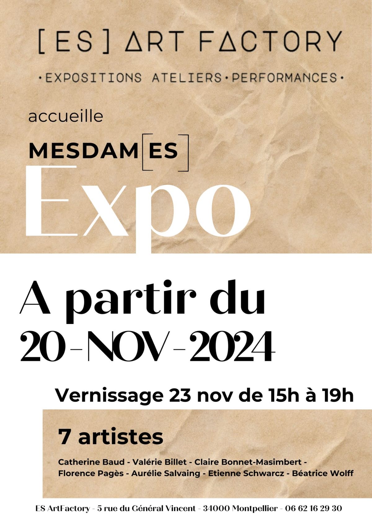 La Factory accueille MESDAM[ES] \/ VERNISSAGE