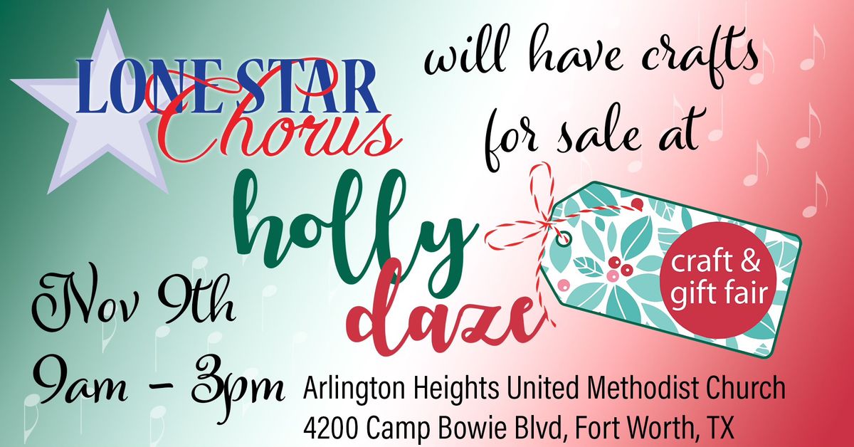 Holly Daze Craft Booth