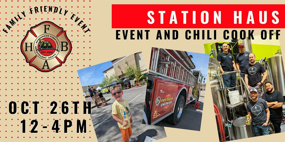 StationHaus Beer Release and Chili Cook-Off with HFBA