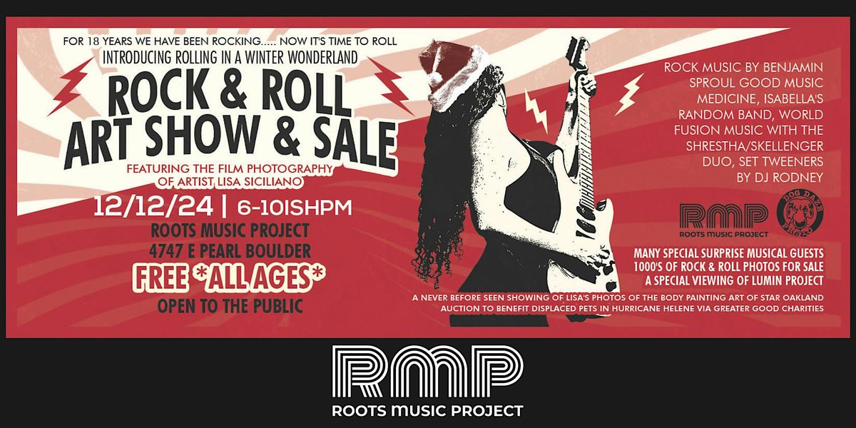 Lisa Siciliano: Rock & Roll Art Show & Sale