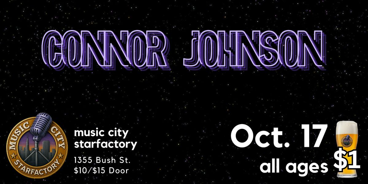 Connor Johnson - Live at Music City Starfactory | Acoustic Folk\/Fusion