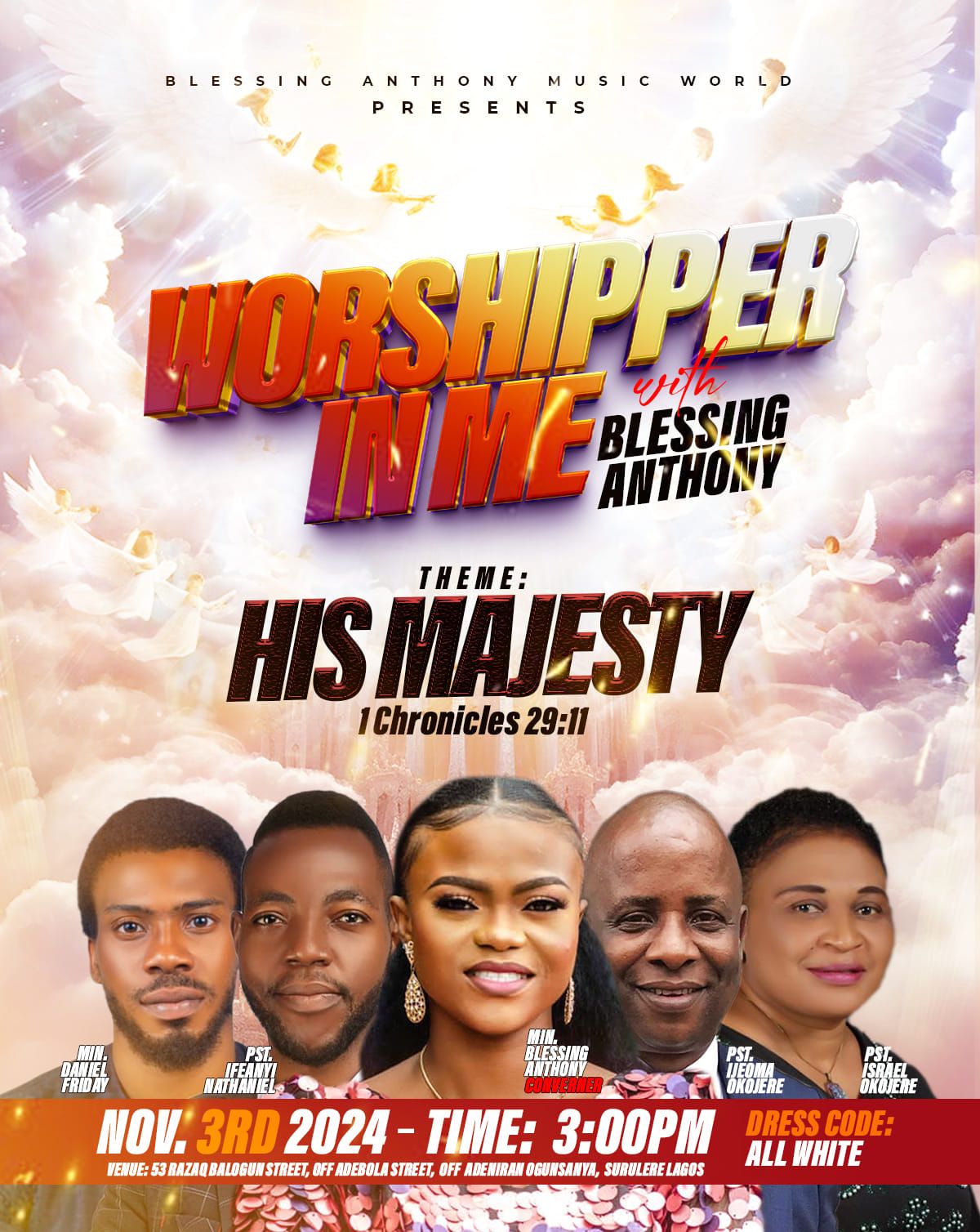 Worshipper in Me with Blessing Anthony 