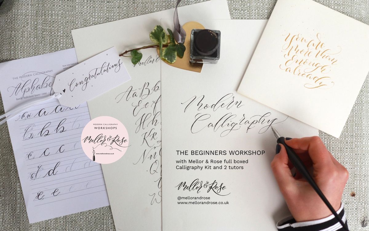 Spring Modern Calligraphy: The Beginners Workshop