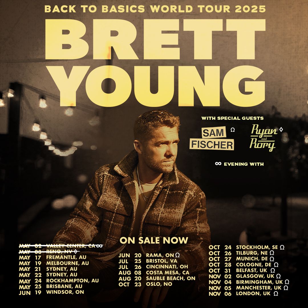 Brett Young K\u00f6ln Tickets