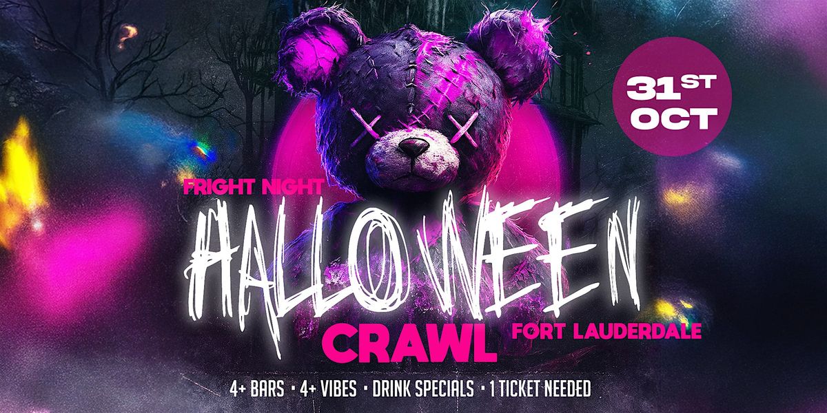 Fright Night Halloween Bar Crawl Fort Lauderdale