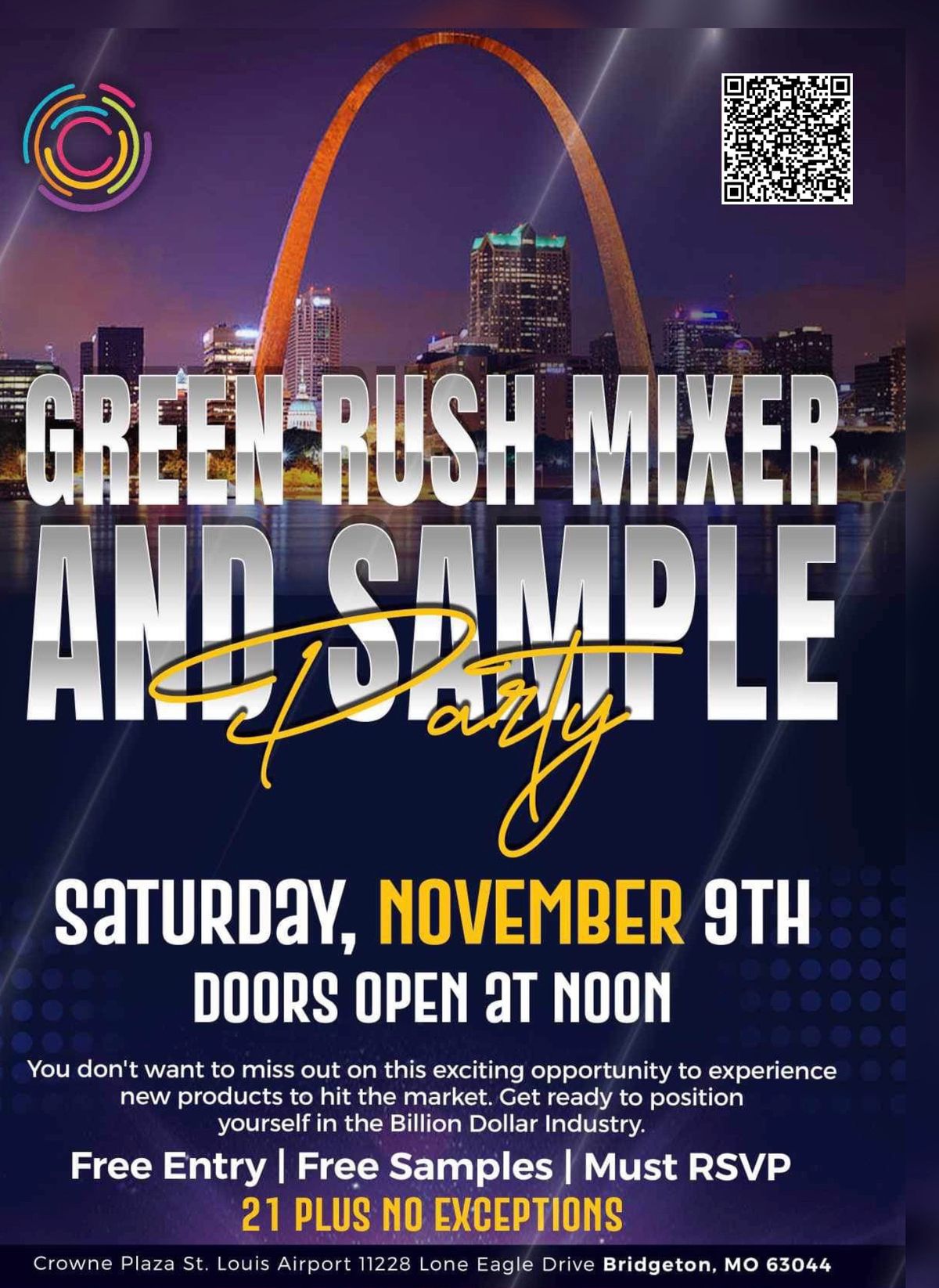 Green Rush Mixer & Sample Party