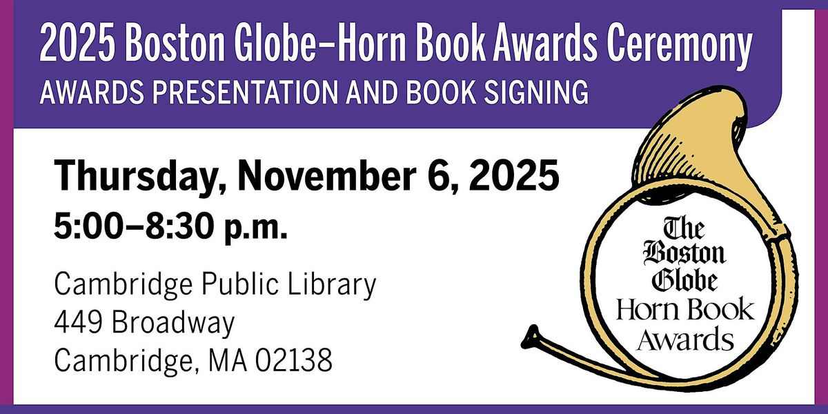 2025 Boston Globe- Horn Book Awards