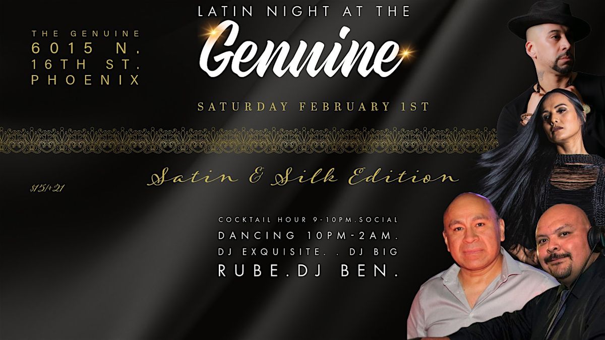 Latin Night at the Genuine!