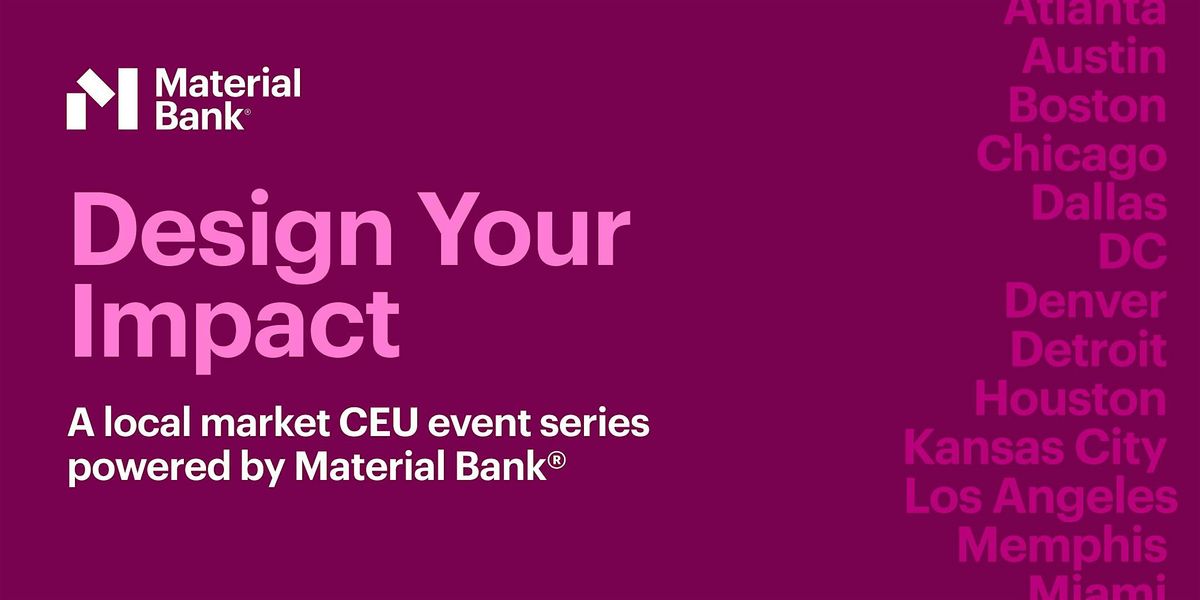 Hey Denver! Align for Action in partnership  with mindful MATERIALS.