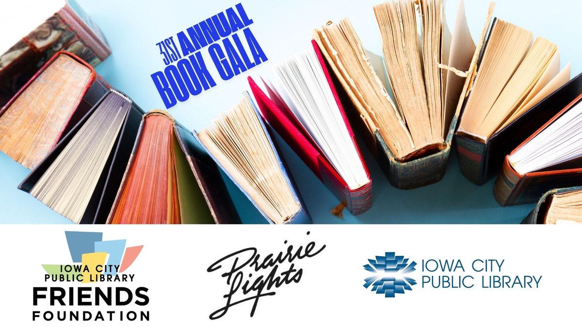 Book Gala at Prairie Lights benefitting Iowa City Public Library