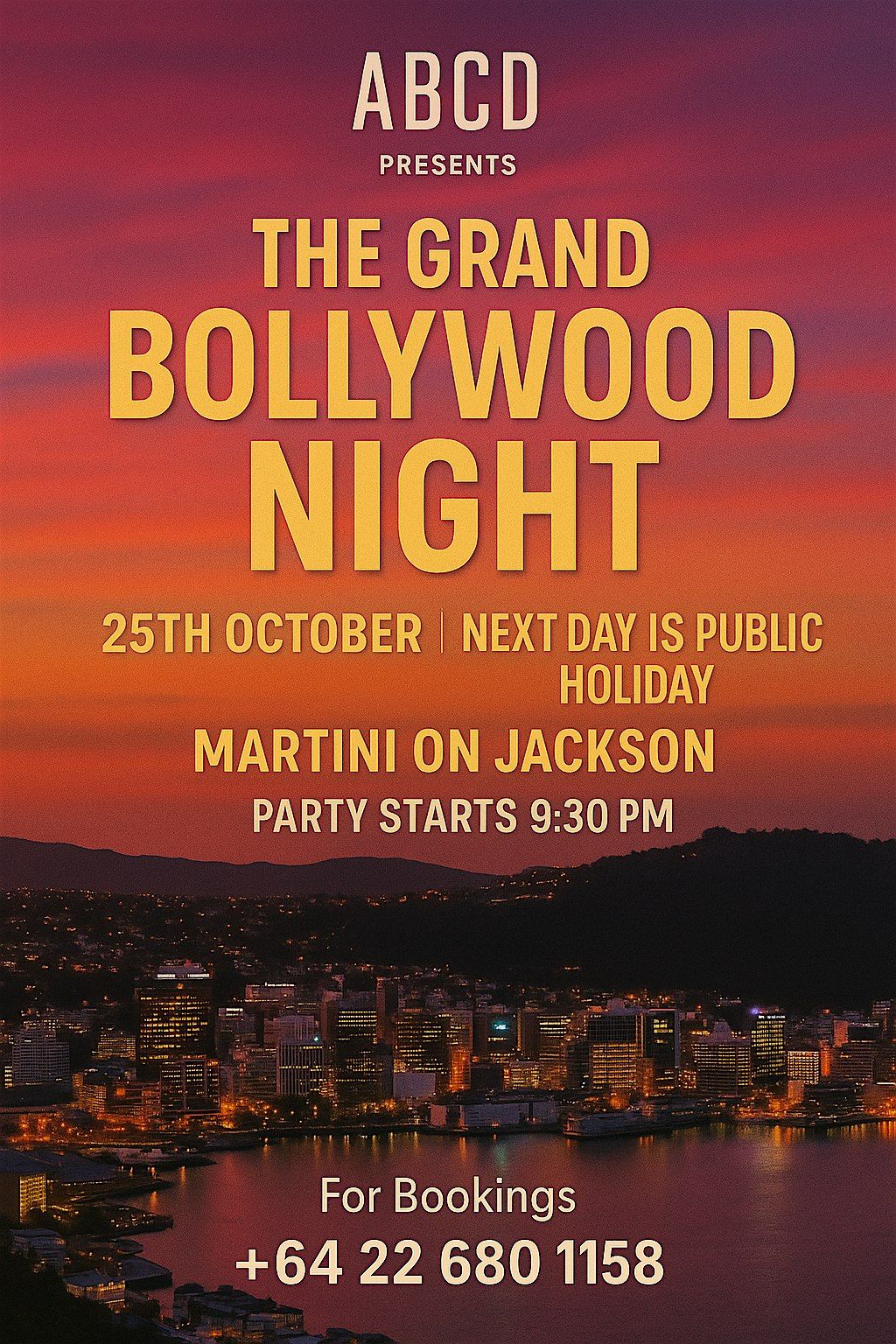 THE GRAND BOLLYWOOD NIGHT