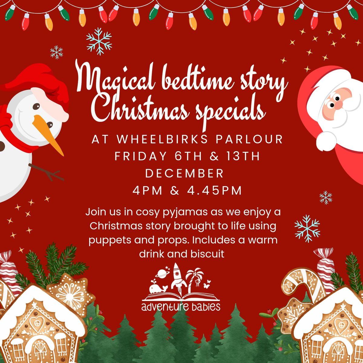 Christmas Bedtime Story at Wheelbirks!