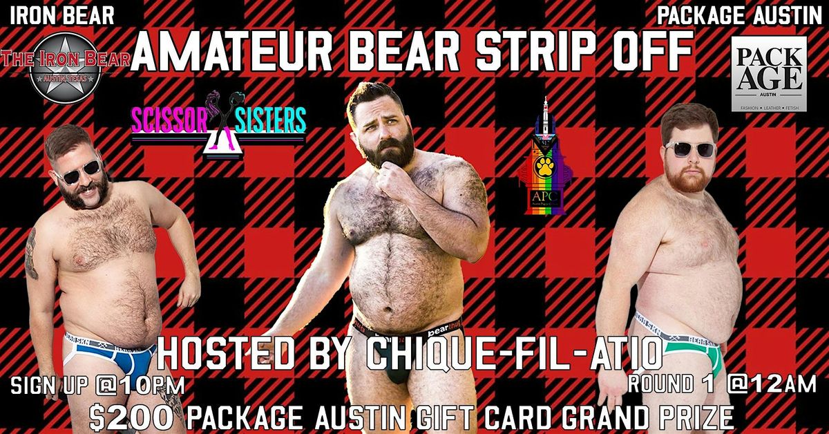 Amateur Bear Strip off