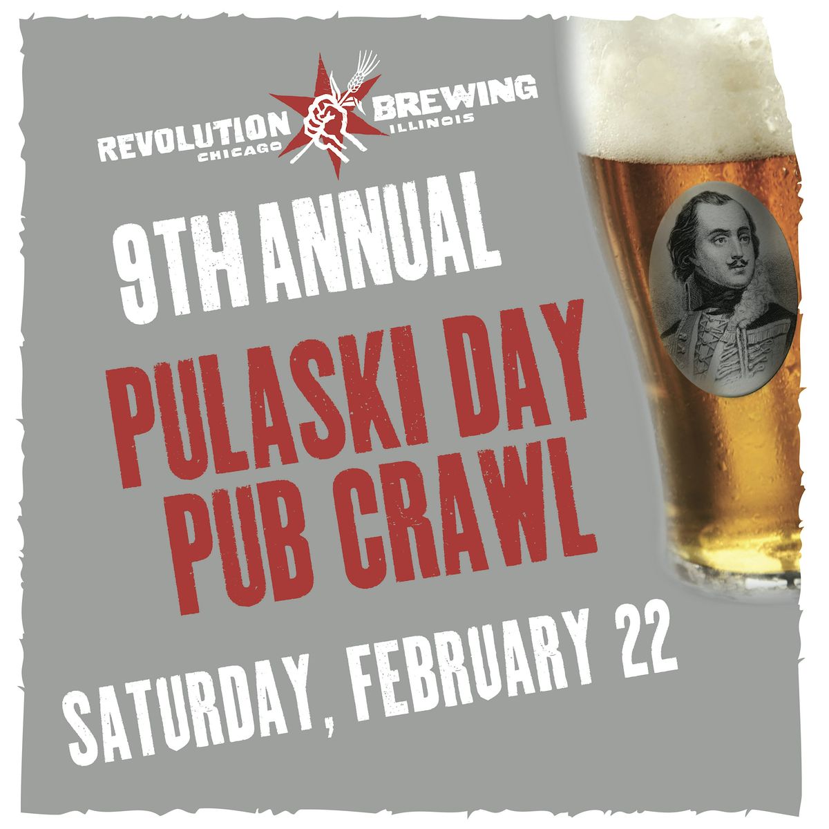 9th Annual Pulaski Day Pub Crawl