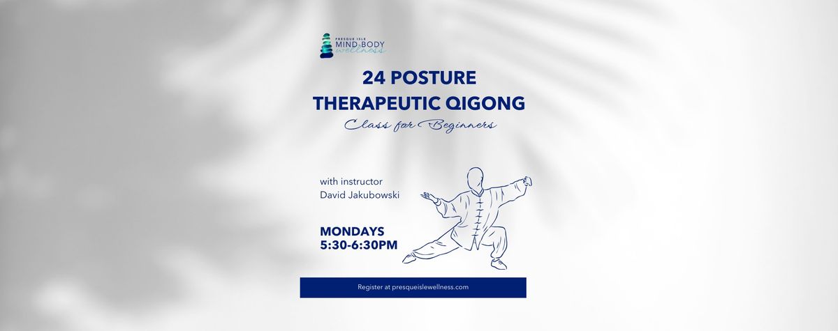 24 Posture Therapeutic QiGong
