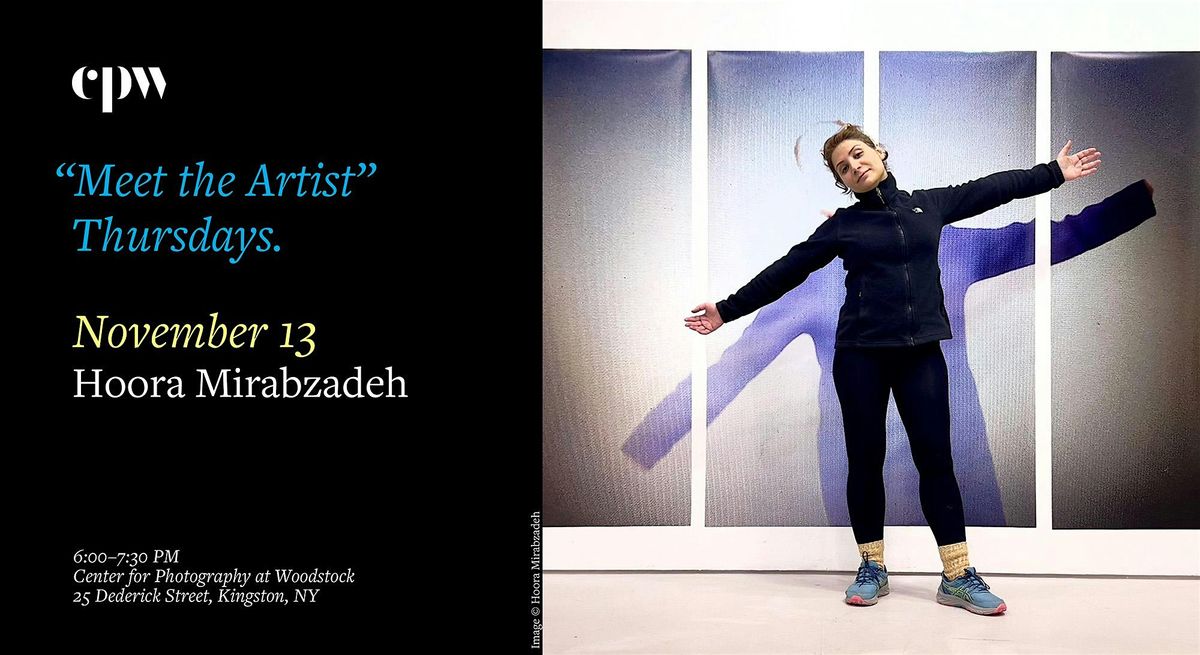 "Meet the Artist" with Hoora Mirabzadeh