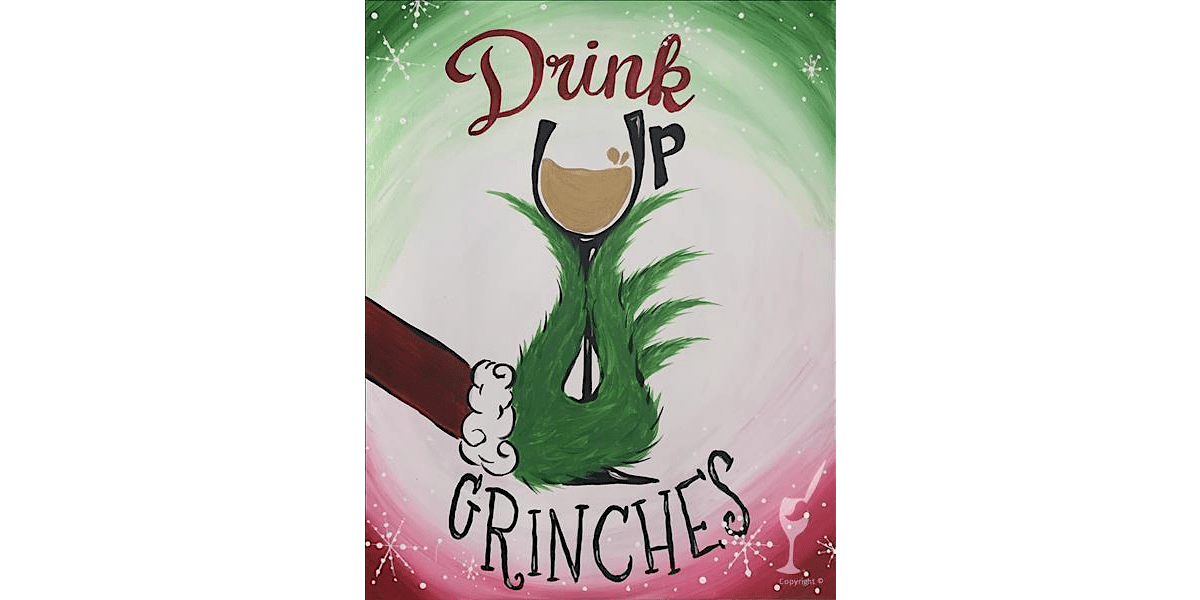Drinks With The Grinch - Paint and Sip in Houston | Classpop!\u2122