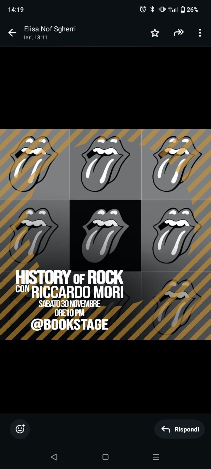 Live Music in Florence: History of Rock with Riccardo Mori!!