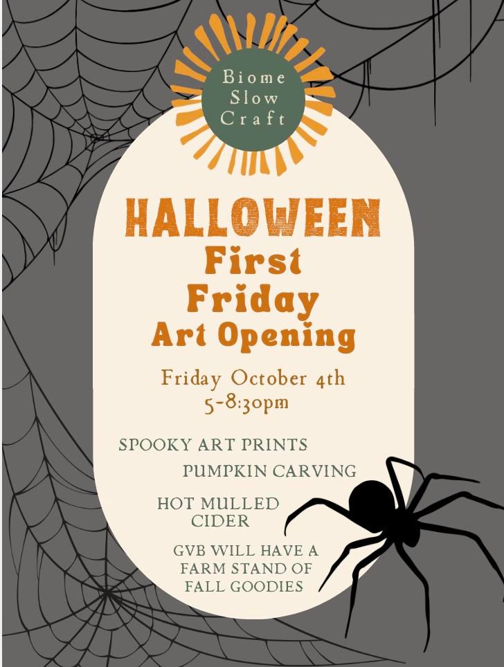 Halloween First Friday Art Opening 