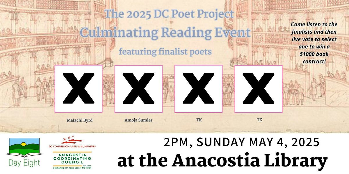 2025 DC Poet Project - Culminating Reading Event