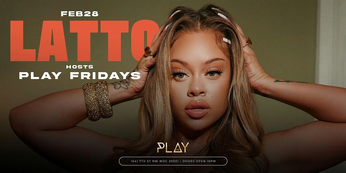 Latto hosts the DMV Winterfest Afterparty at PLAY Lounge