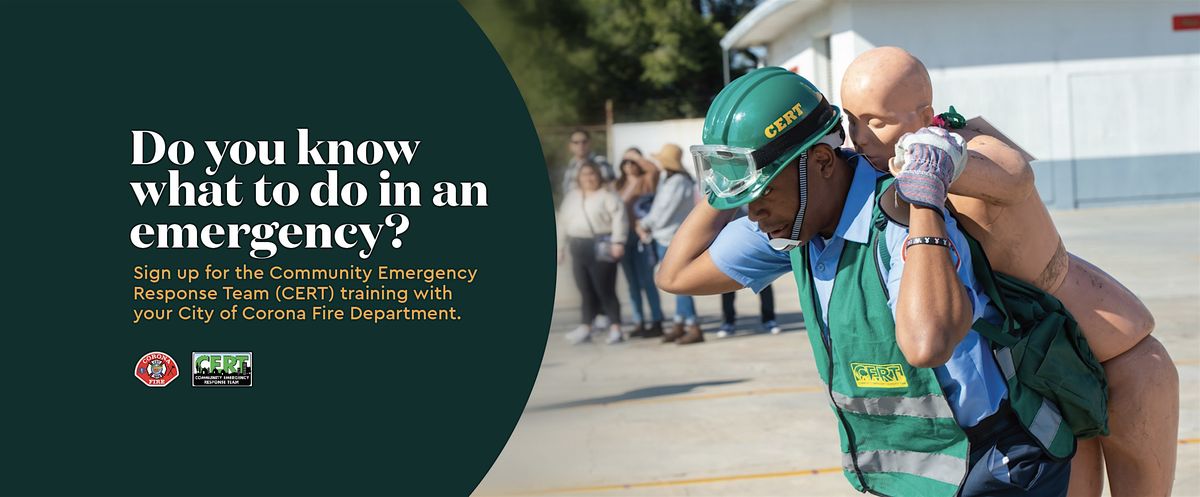 City of Corona: CERT Training