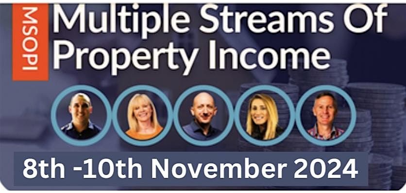 PETERBOROUGH | Multiple Streams of Property Income | 3 Day Workshop