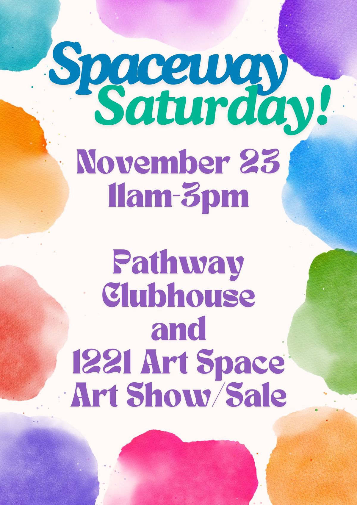 Pathway Clubhouse's Second Annual November Art Show