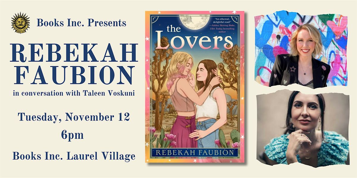 REBEKAH FAUBION at Books Inc. Laurel Village