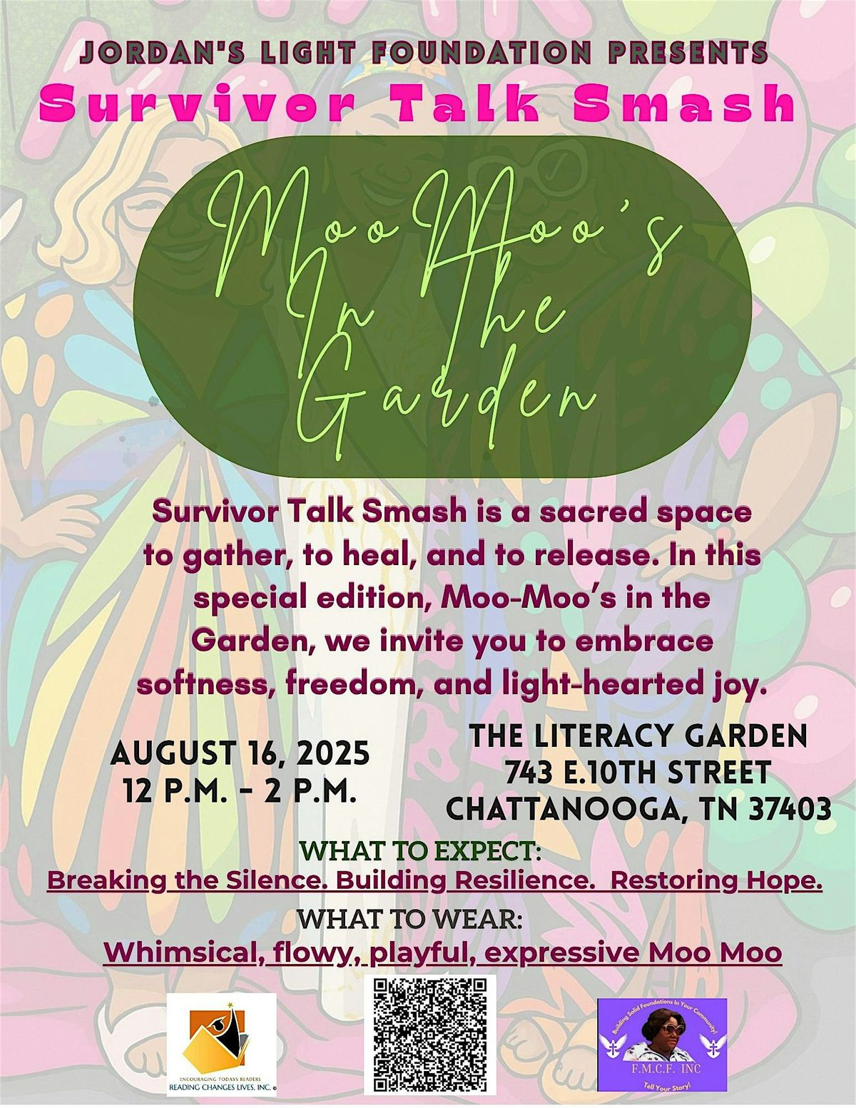 "Moo Moo's In The Garden", A Community Healing Session!