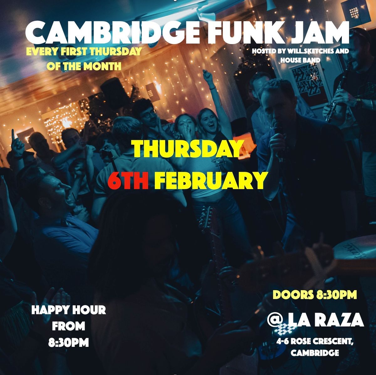 Cambridge FUNK JAM | 6 February 2025