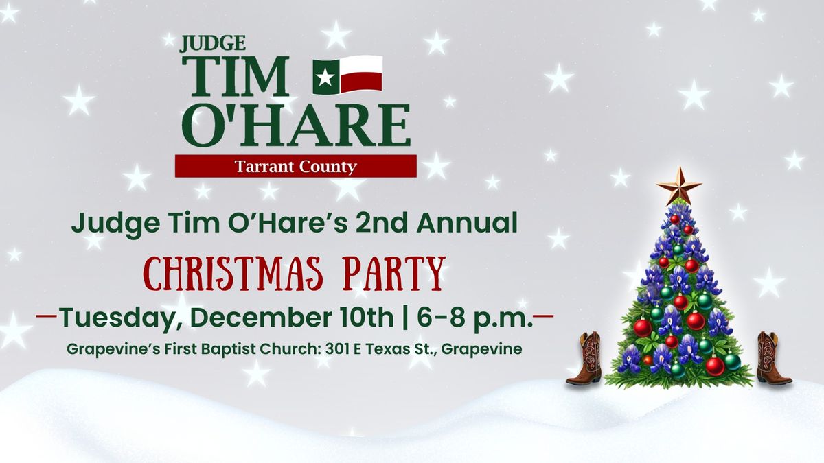 Judge O\u2019Hare\u2019s Second Annual Christmas Party