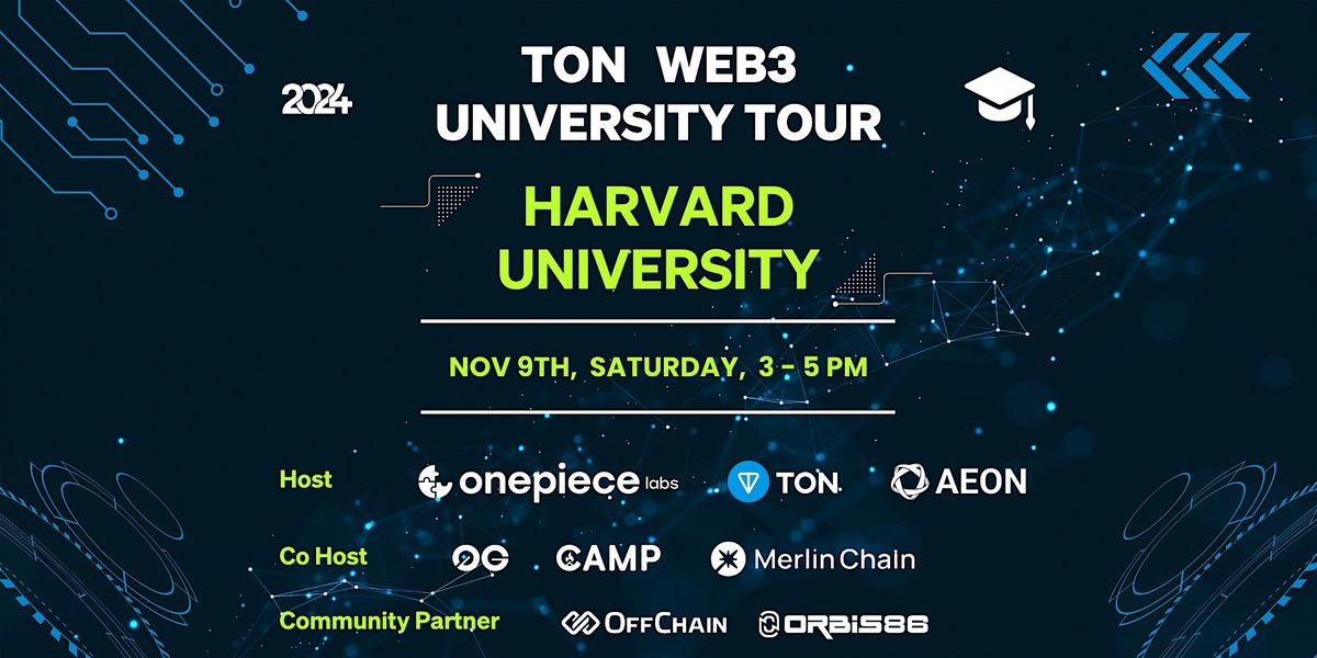 Web3 University Tour @ Harvard University