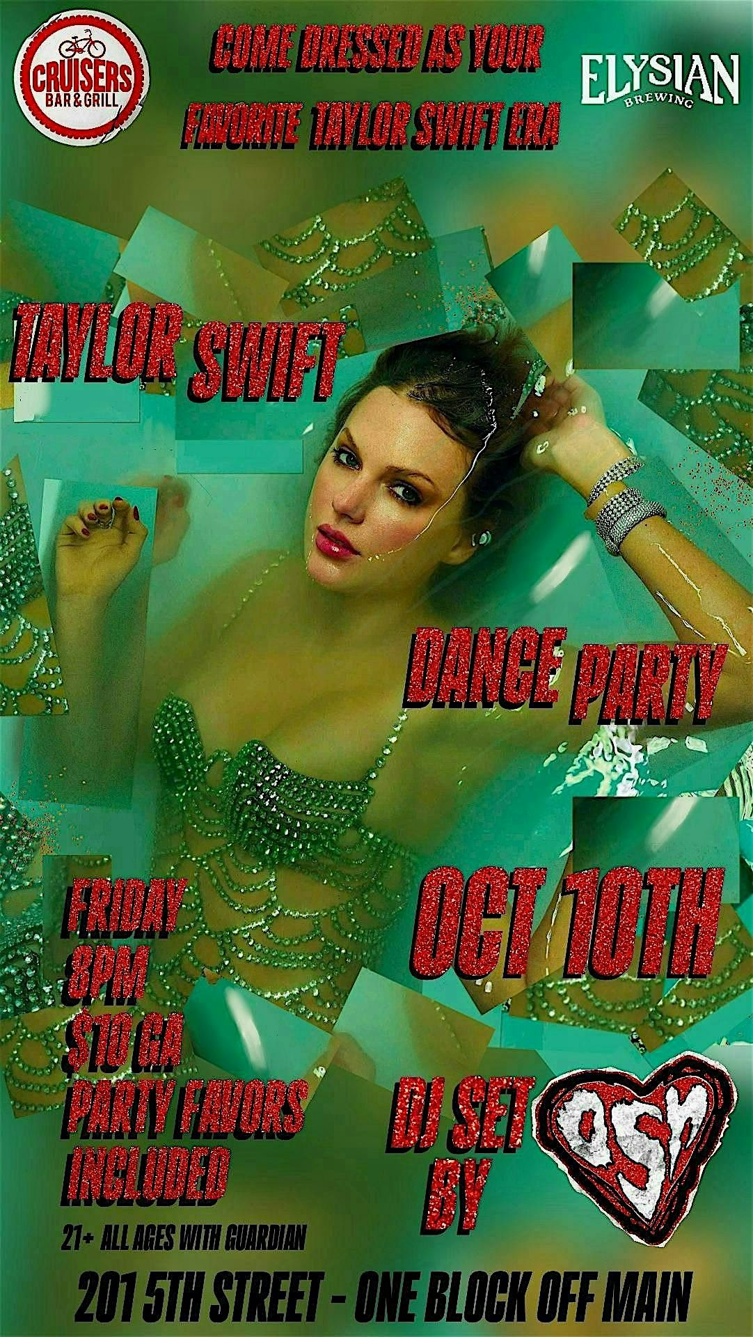 Taylor Swift Dance Party at Cruisers HB
