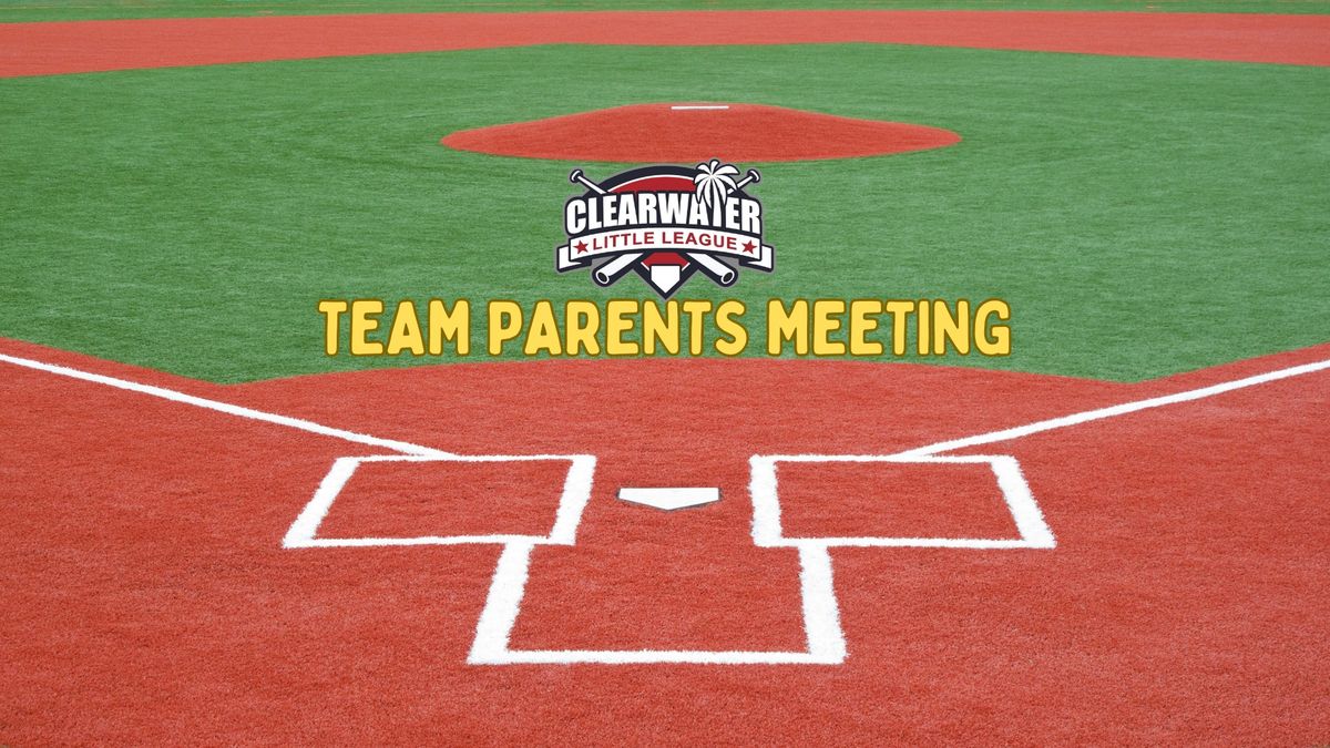 Team Parent Meeting 