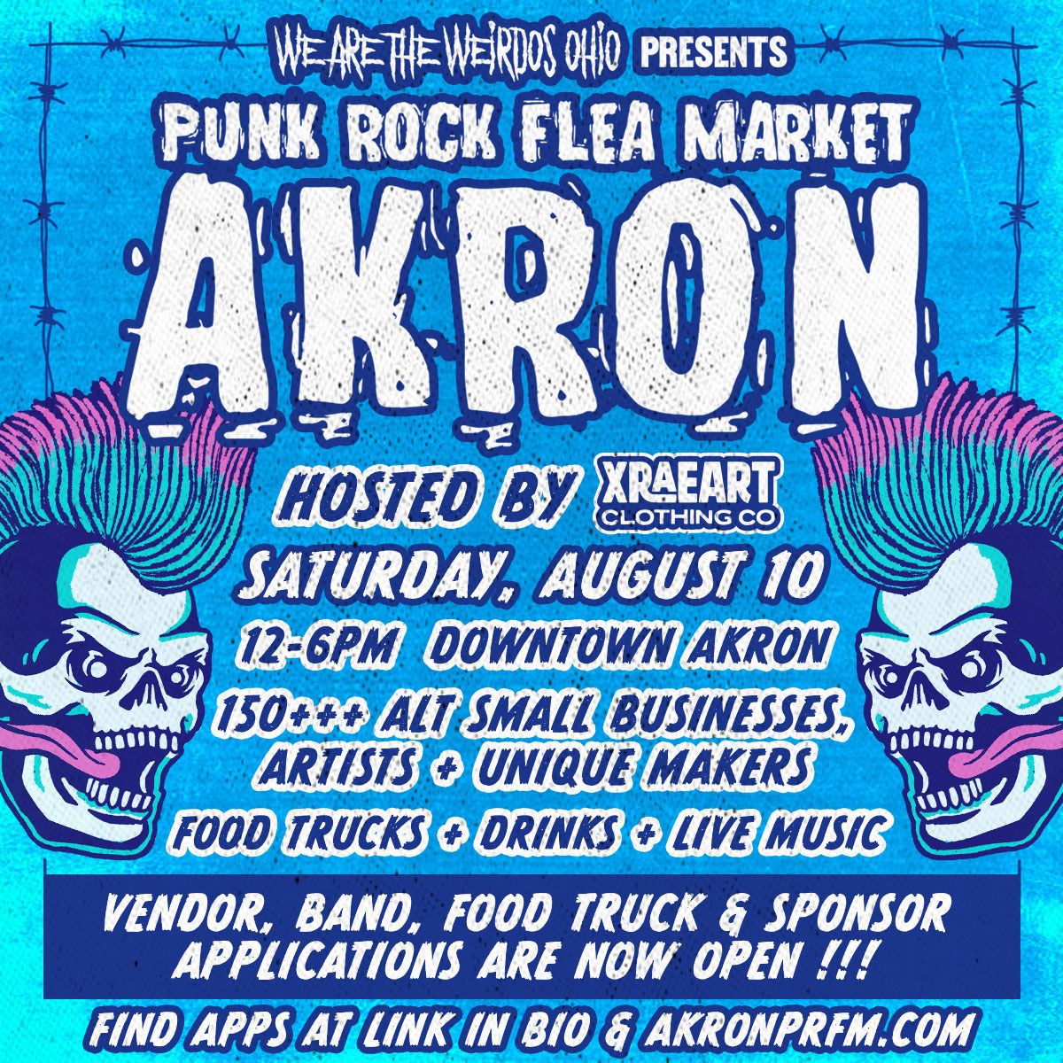 PUNK ROCK FLEA MARKET AKRON SUMMER 2024