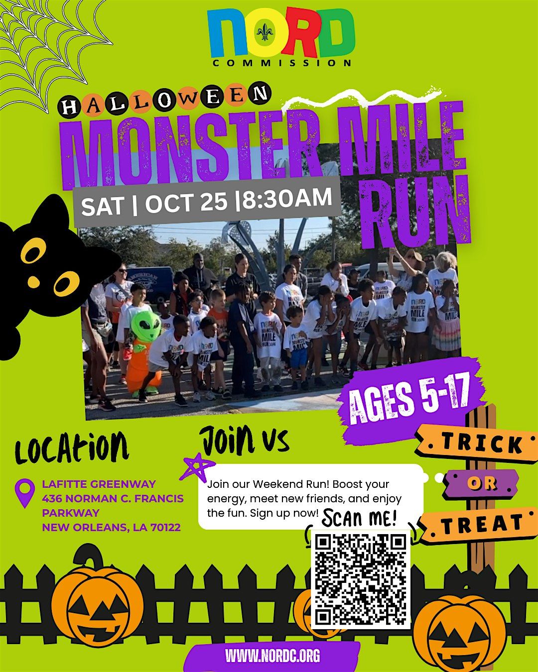 2025 NORD MONSTER MILE RUN\/WALK EVENT