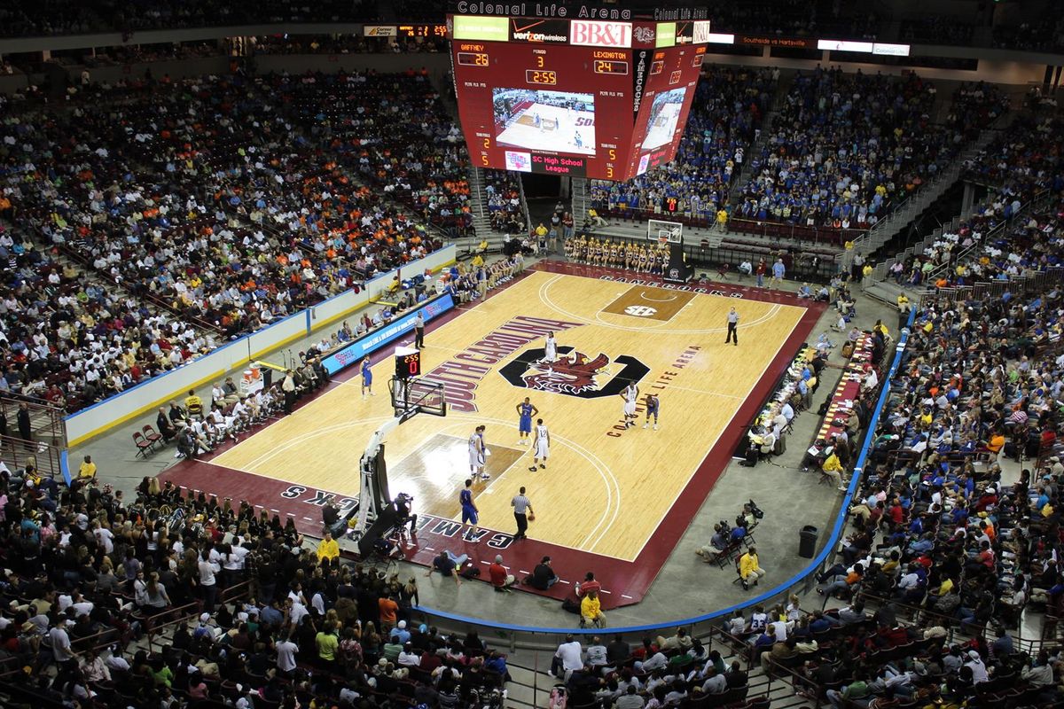 LSU Tigers at South Carolina Gamecocks Womens Basketball at Colonial Life Arena