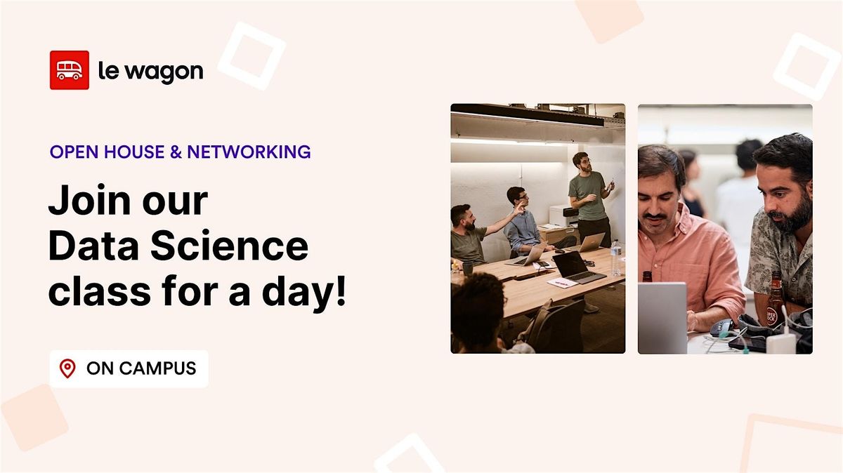 Join our Data Science class for a day!