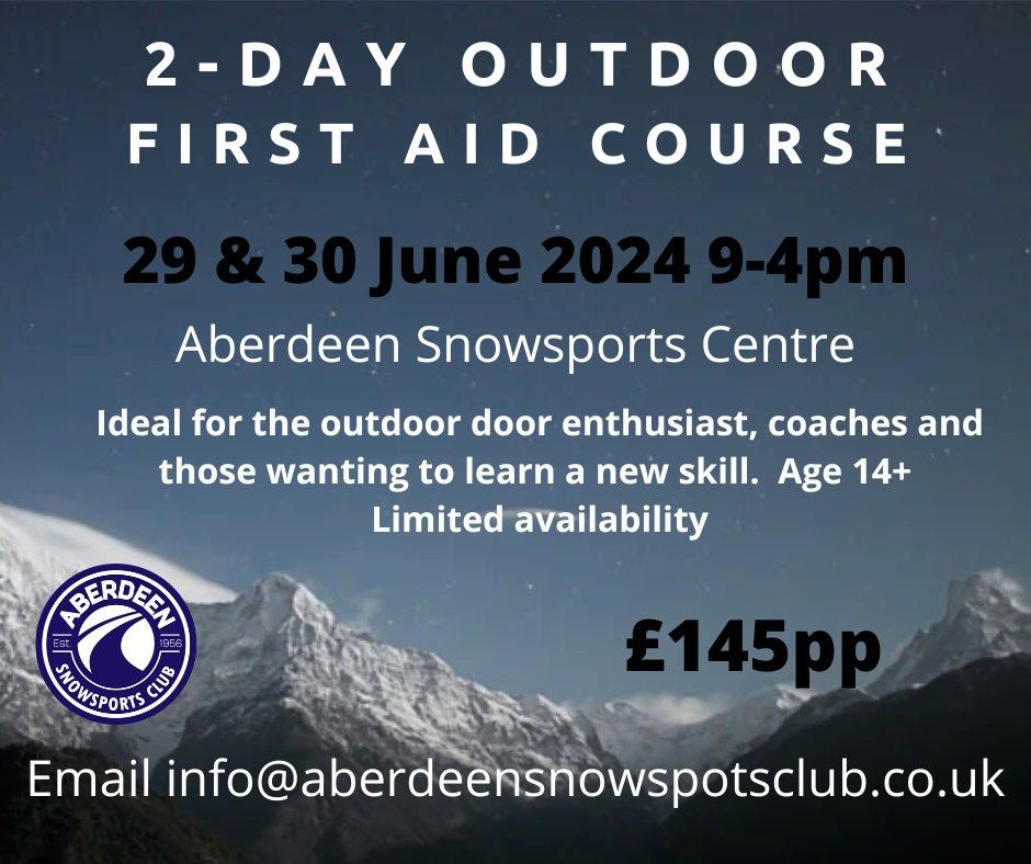 2 Day Outdoor First Aid