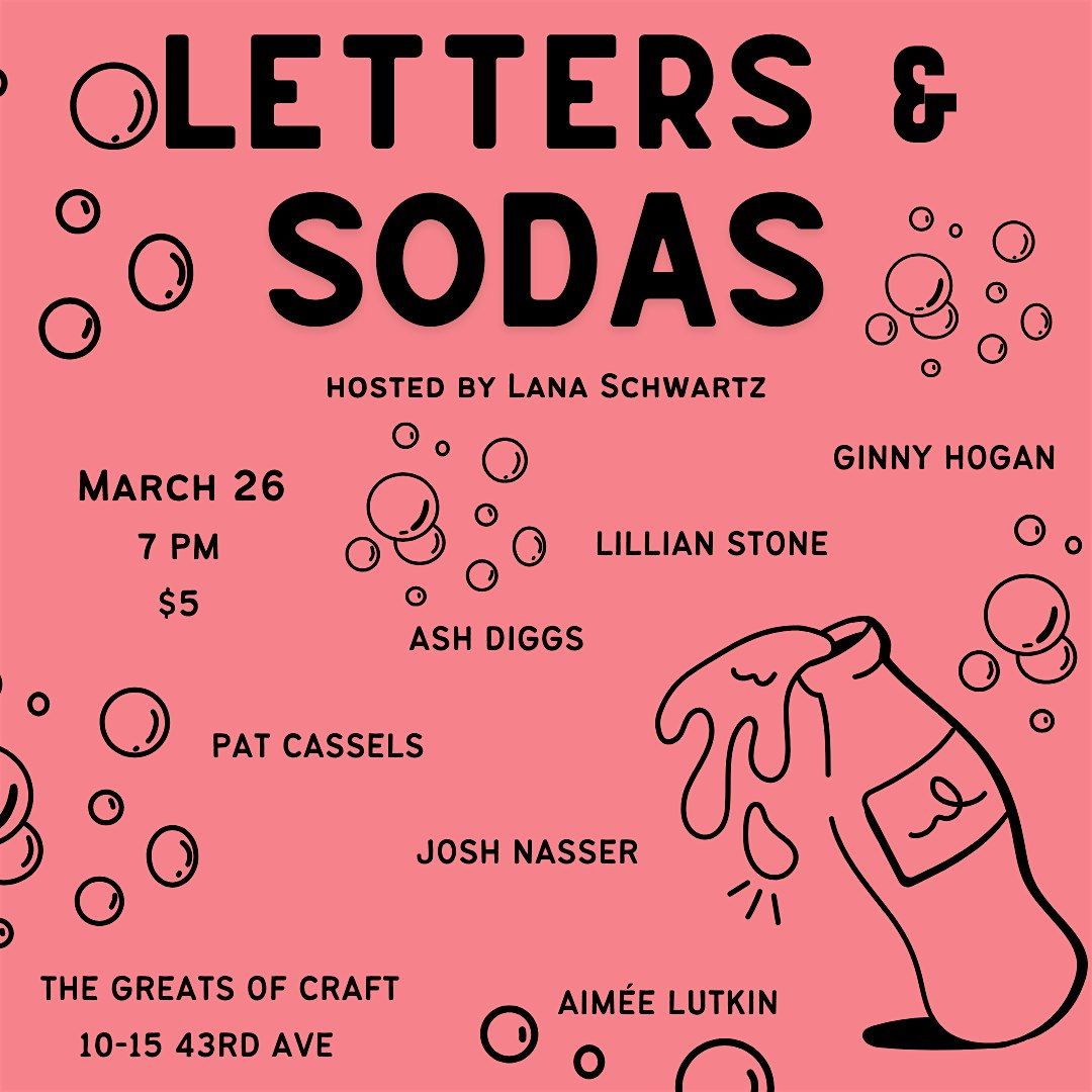 Letters & Sodas: LIC Reading Series