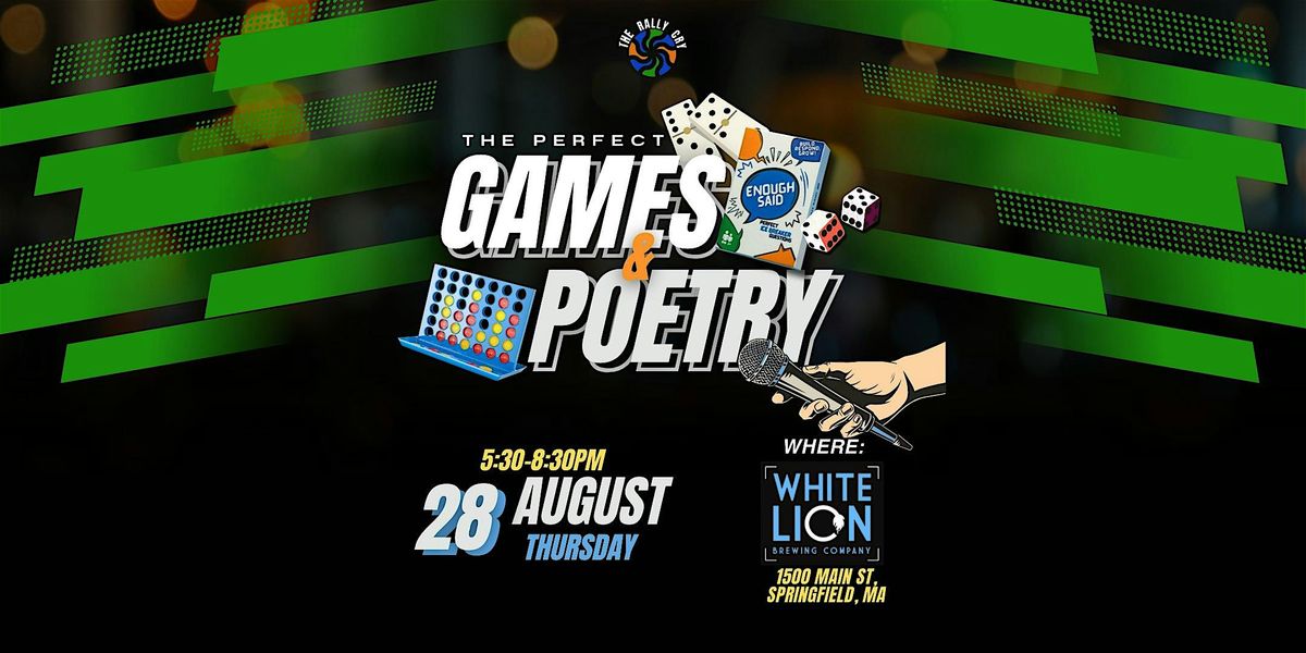 The Perfect Games & Poetry Night