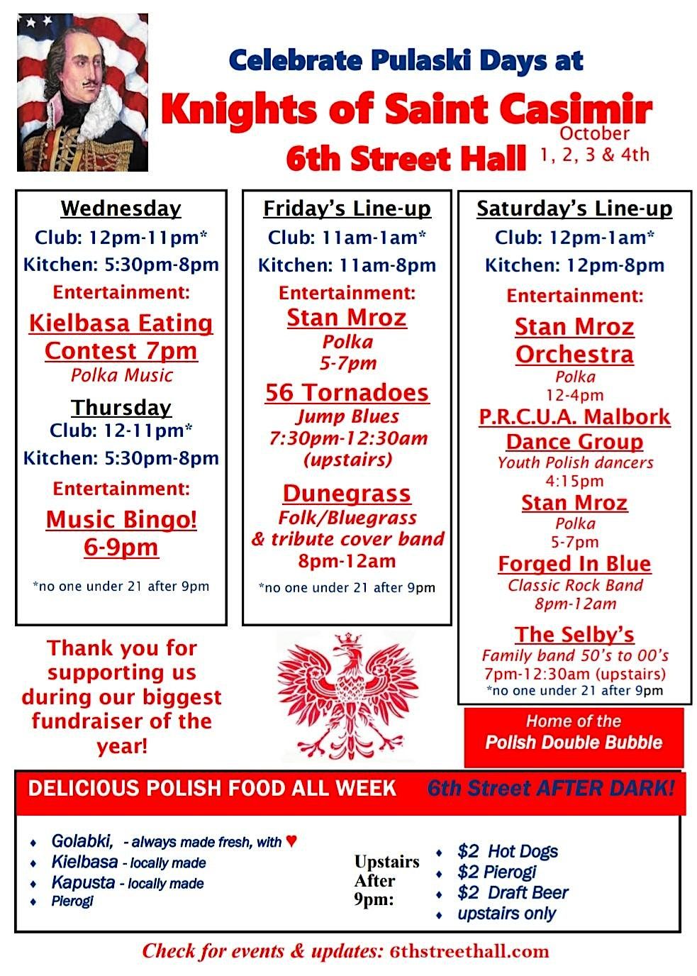 Pulaski Days at Knights of St. Casimirs