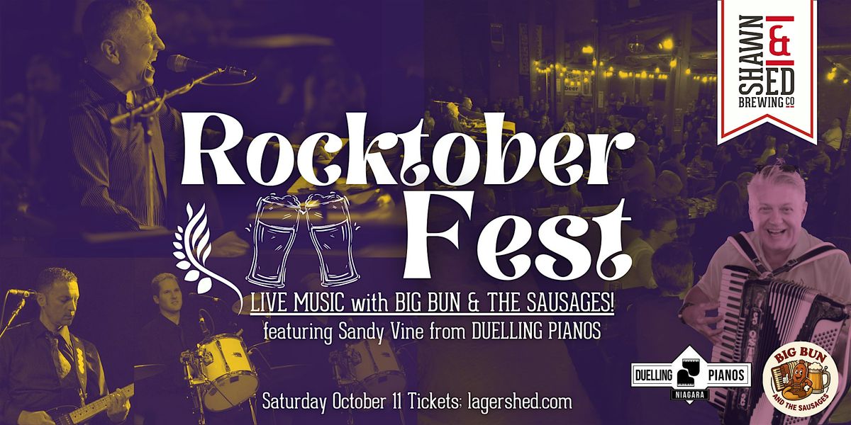 ROCKTOBERFEST at The SHED! ft. Sandy Vine of Duelling Pianos