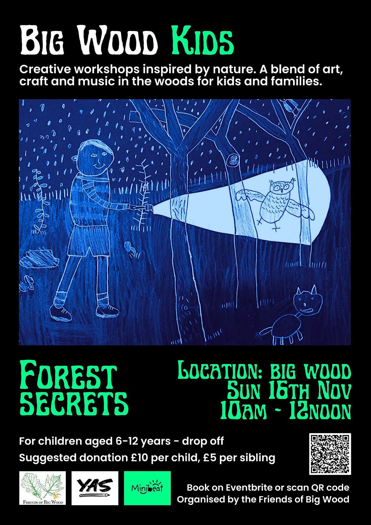 FOREST SECRETS Creative Workshop presented by Friends of Big Wood KIDS
