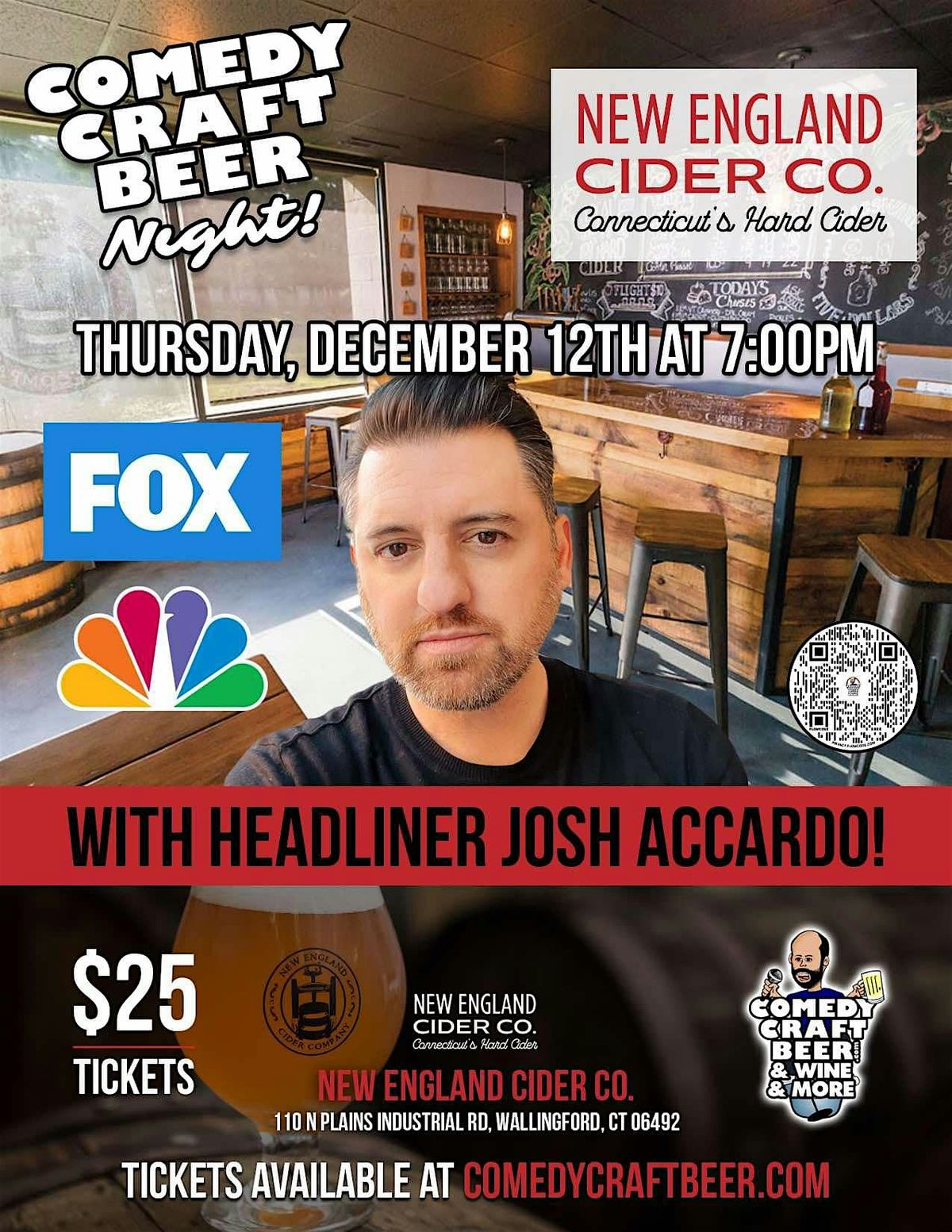 Comedy Night at New England Cider Co.