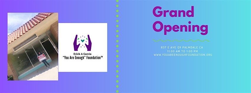 You Are Enough Suicide Prevention Center Grand Opening!